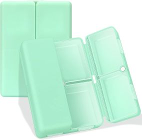 Daily Pill Organizer, 7 Compartments Portable Pill Case Travel Pill Organizer,[Folding Design] Pill Box for Purse Pocket to Hold Vitamins